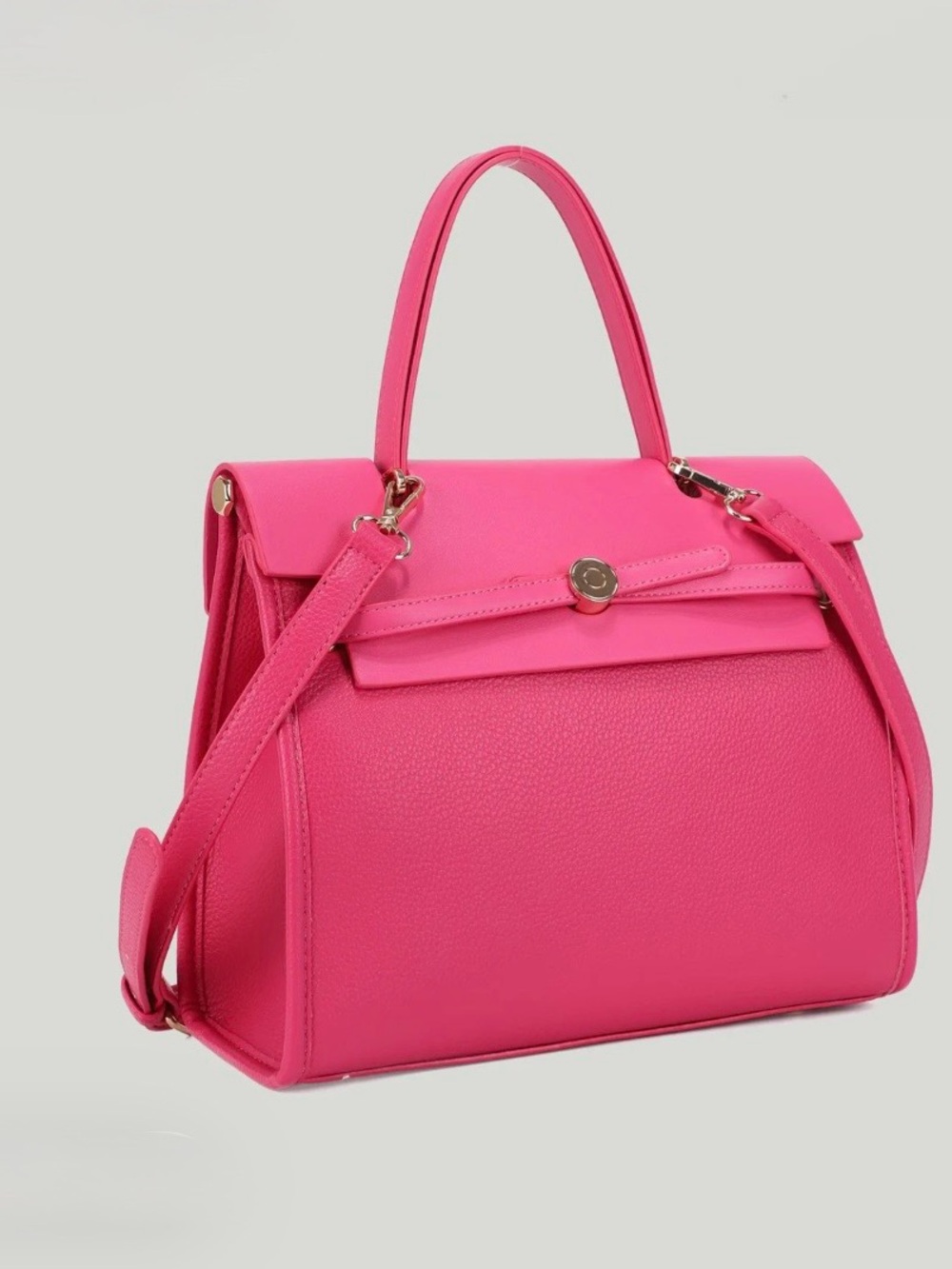 Ello Media Elegant Fuchsia Handbag